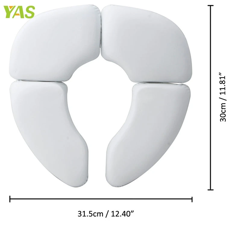 Soft Portable Folding Child Baby Toilet Seat Soft Potty Chair Pad Cushion Training #046 4