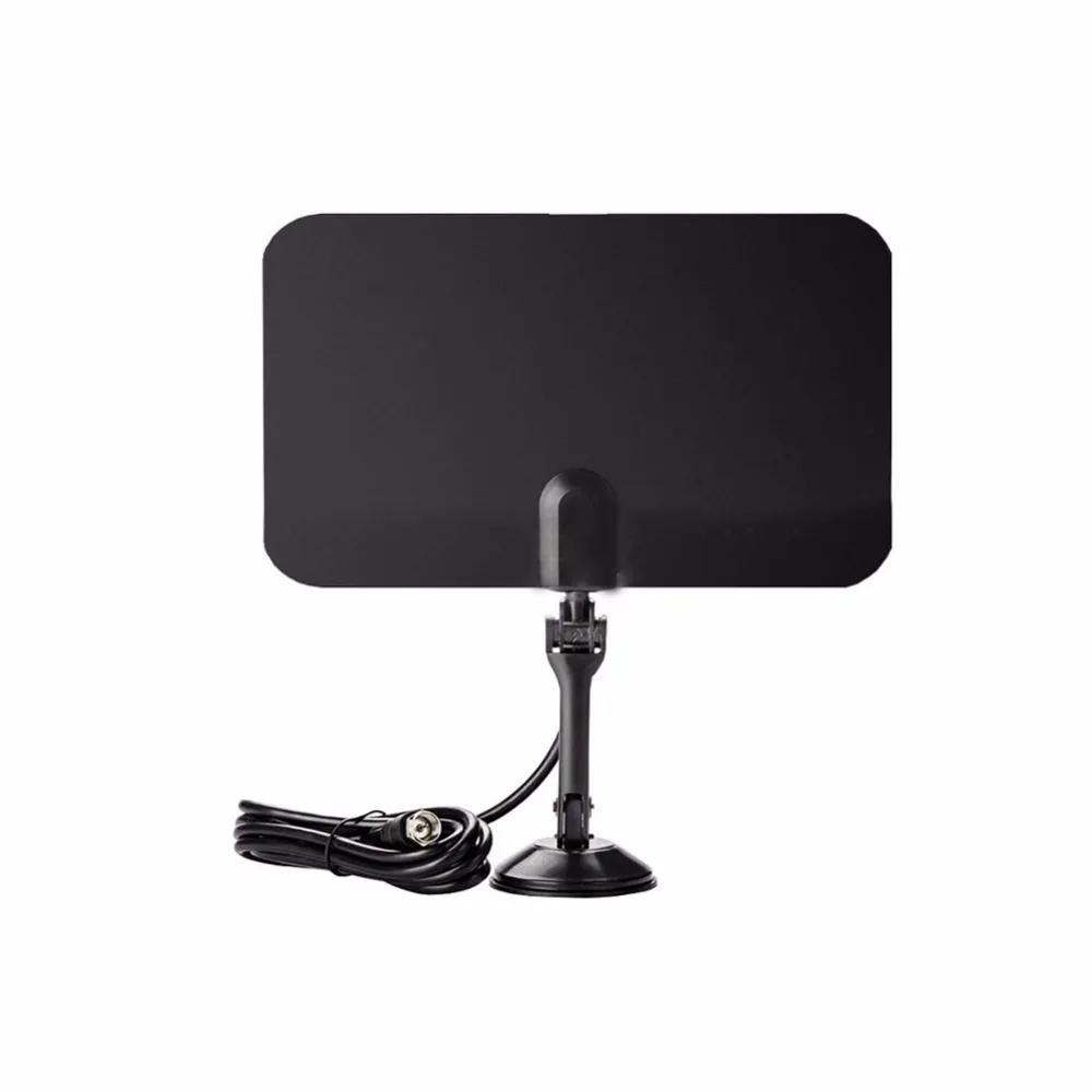 EU Plug Indoor DTV Free TVFox HD Digital TV Antenna VHF UHF Fox HDTV Antena DVB-T DVB-T2 PAL ATSC ISDB Signal Receiver Amplifier tv stick receiver