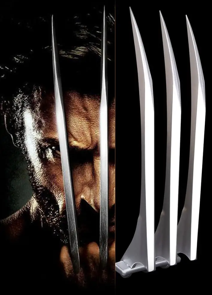 1:1 X-men Косплей logan wolverine когти Оружие Игрушка 1:1 косплей реквизит для Хэллоуина костюмы супергероя Косплей