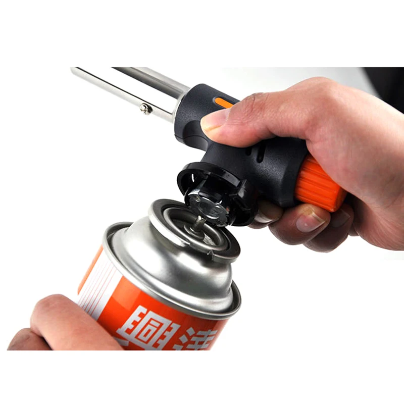 Gas Torch Flamethrower Butane Burner Automatic Ignition Baking Welding