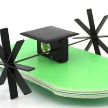 Солнечные игрушки технология лодка весло колесо изобретение научный эксперимент DIY игрушка научная модель аксессуары