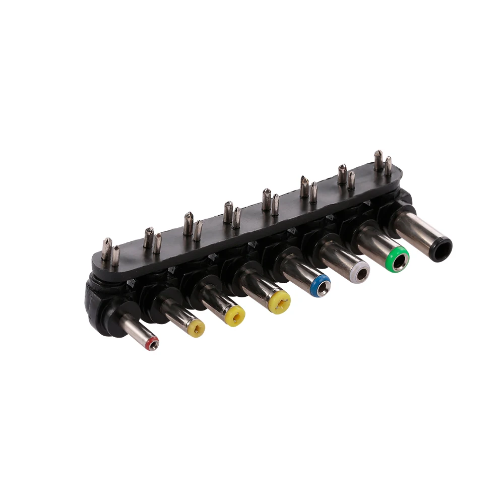

Laptop DC Power Adapter Kits 8PCS DC AC Power Adapter Tips Connector Power Supply Plug for Lenovo/Thinkpad/Dell/Sony/HP/Asus