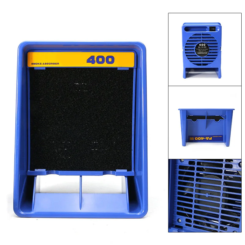 

Solder Smoke Absorber Remover Fume Extractor Air Filter Fan For Soldering