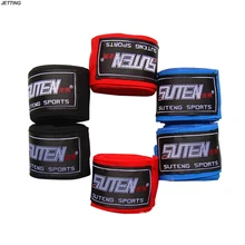 2 шт./рулон хлопковый спортивный ремешок ширина 5 см длина 2,5 м Санда Муай Тай ММА тхэквондо боксерский бандаж для рук