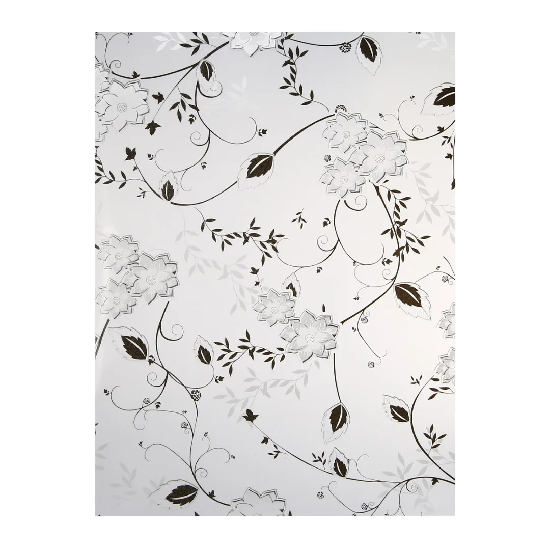 Waterproof Frosted Glass Window Privacy Film Sticker Bedroom Bathroom Self Adhesive Film Multiple Selection Style Window Sticker