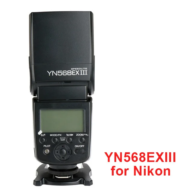 YONGNUO YN568EX III YN568-EX III Беспроводная ttl HSS Вспышка Speedlite для Canon 1100d 650d 600d 700d для Nikon D800 D750 D7100 - Цвет: Flash for nikon