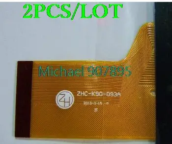 

2pcS 9inch tablet touch screen capacitive ZHC-K90-093A and noting size and color