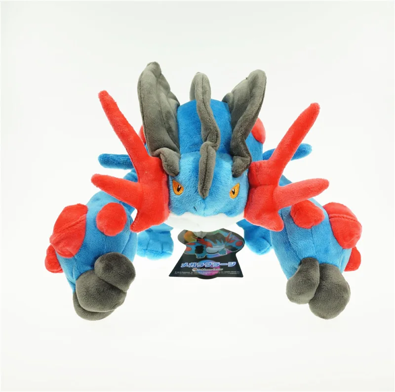

30cm plush Toy Swampert Mega Mudkip Cartoon Soft Stuffed Dolls christmas kid Gift good quality hot new lifelike