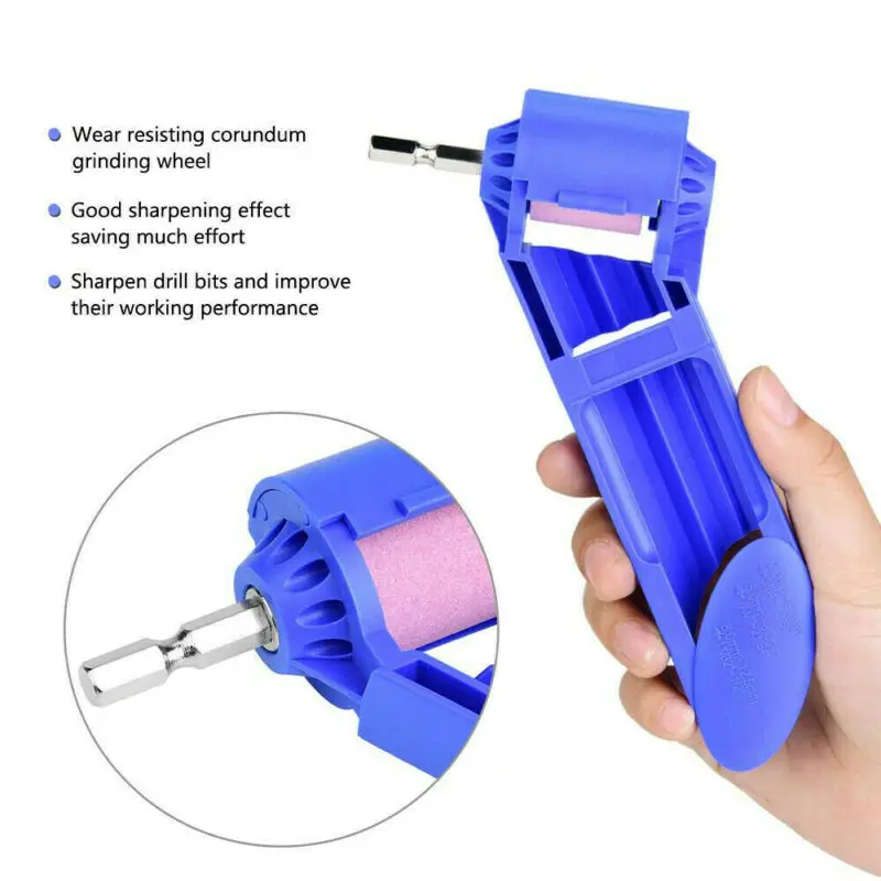 Corundum Grinding Wheel Multi-Function Drill Bit Sharpener Titanium Portable Powered Tool