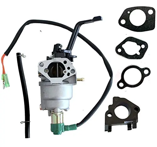 Carburetor with Lever Choke Gaskets Insulator Spacer Fuel