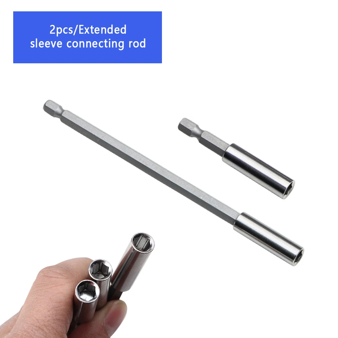 

1/4'' Hex Shank Magnetic Screwdriver Bit Holder Screwdriver Extension Bit 60/150mm Socket Extension Bar