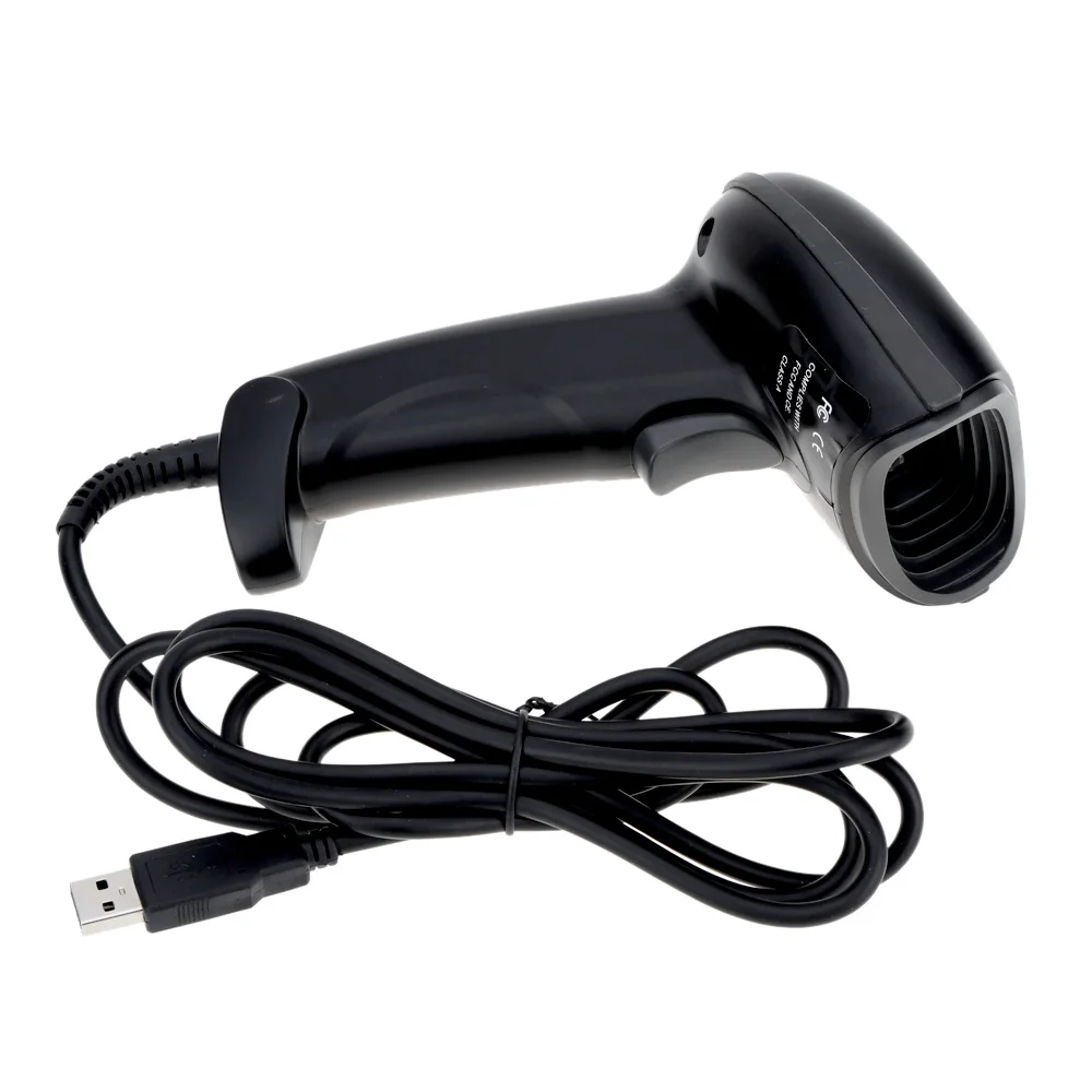 2D USB Handheld Portable Barcode Scanner Supermarket Bank Warehouse Bar
