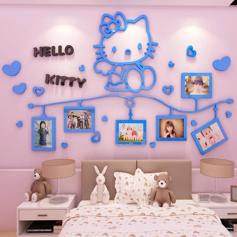 3d wall sticker Warm photo frame Decor Bedroom Living Room Sofa Photo