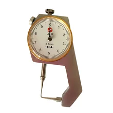 Прибор зуботехнической лаборатории точность 0-10*0,1 мм суппорт с часами для измерения толщины металла отображающая время толщиномер