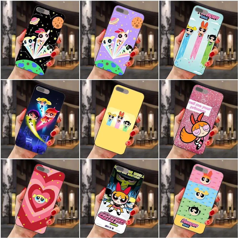 

Soft Cell Phone Shell For Xiaomi Mi Mix Max Note 2 2S 3 5X 6 6X 8 9 SE A1 A2 Lite Play Pro F1 Cartoon Powerpuff Girls