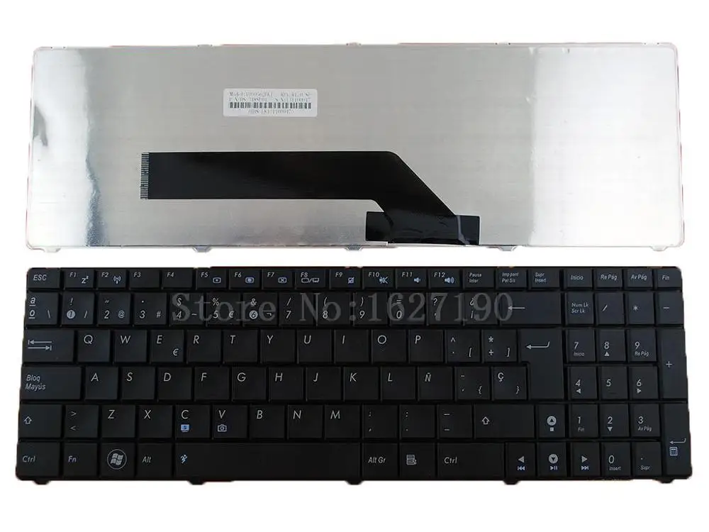

Новая SP/испанская сменная Клавиатура для ноутбука ASUS K50 BLACK Spanish Teclado