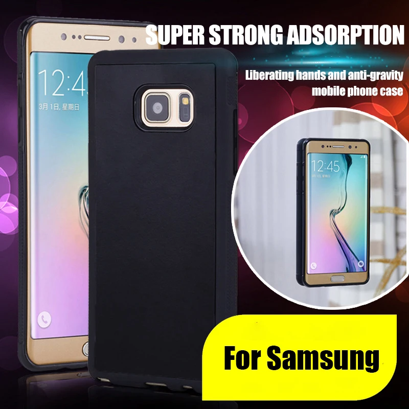 Антигравитационные чехлы для телефонов Samsung S5 S6 S7 S8 S9 EDGE PLUS Note 4 5 8 9 с защитой от