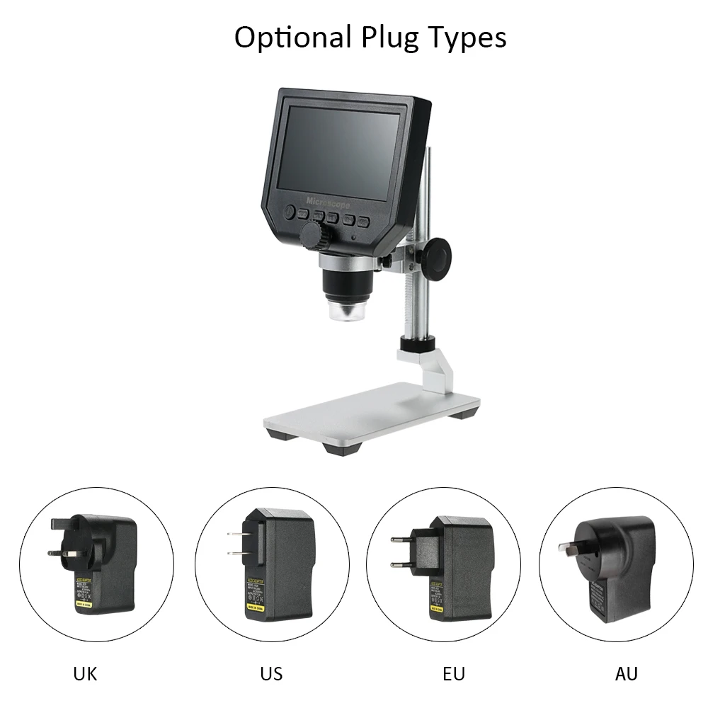 1-600x G600 цифровой микроскоп 4," lcd USB microscopio видео камера рекордер HD 3,6 мегапикселей с 1080P/720 P/VGA широкое использование