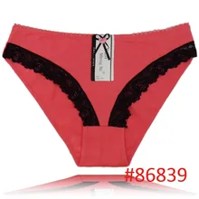 Новинка, однотонные Трусики-бикини из хлопка, Короткие трусы, сексуальное женское нижнее белье