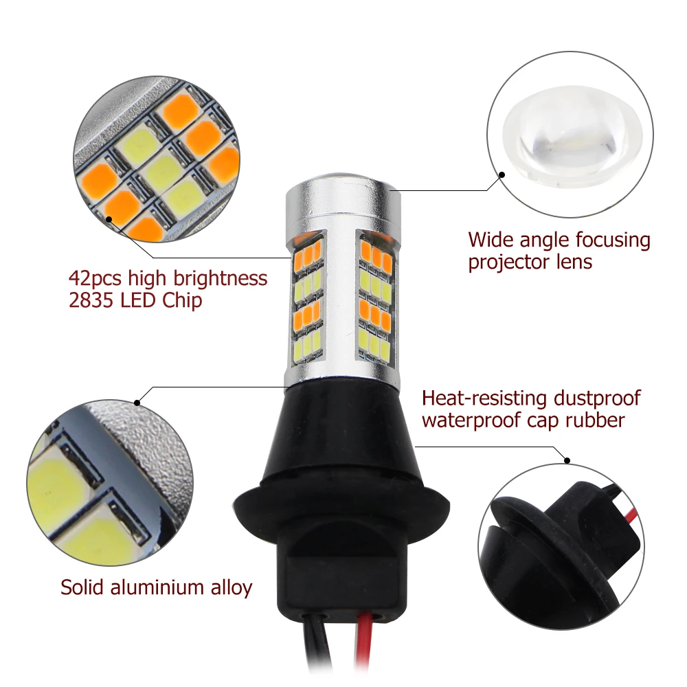 Светодиодные лампы AEING No Hyper Flash/Canbus 1156 Ba15s P21W/Bau15s PY21W/T20 7440|bulb led|flash flashdrl bulbs |