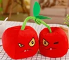 double red peppers 1 шт. 10 стилей забавные Растения против Зомби Плюшевые игрушки подарок на день рождения, подарок вечерние, признание подарок, подарок для детей - Цвет: double red peppers