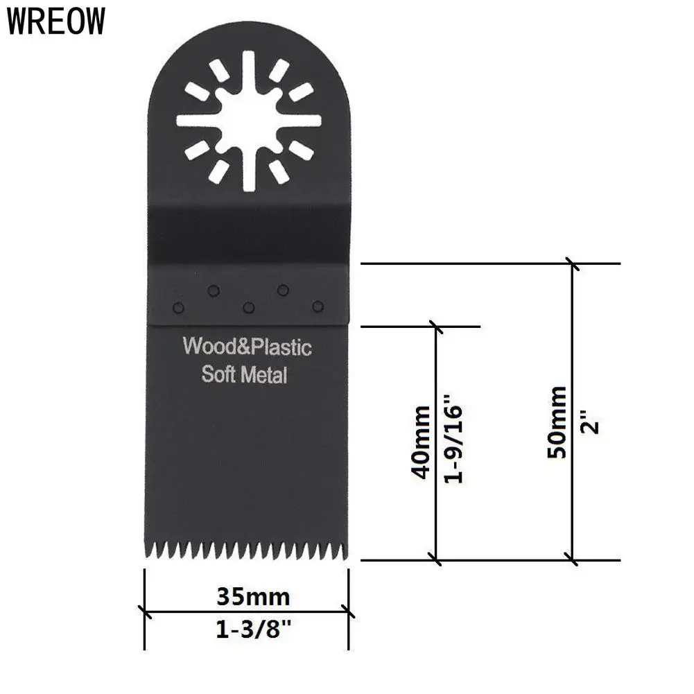 20 шт. Мультитул 35 мм Quick Release дерево Пластик лезвие электроинструменты аксессуары Осциллирующий Инструмент, пилы электроинструмент