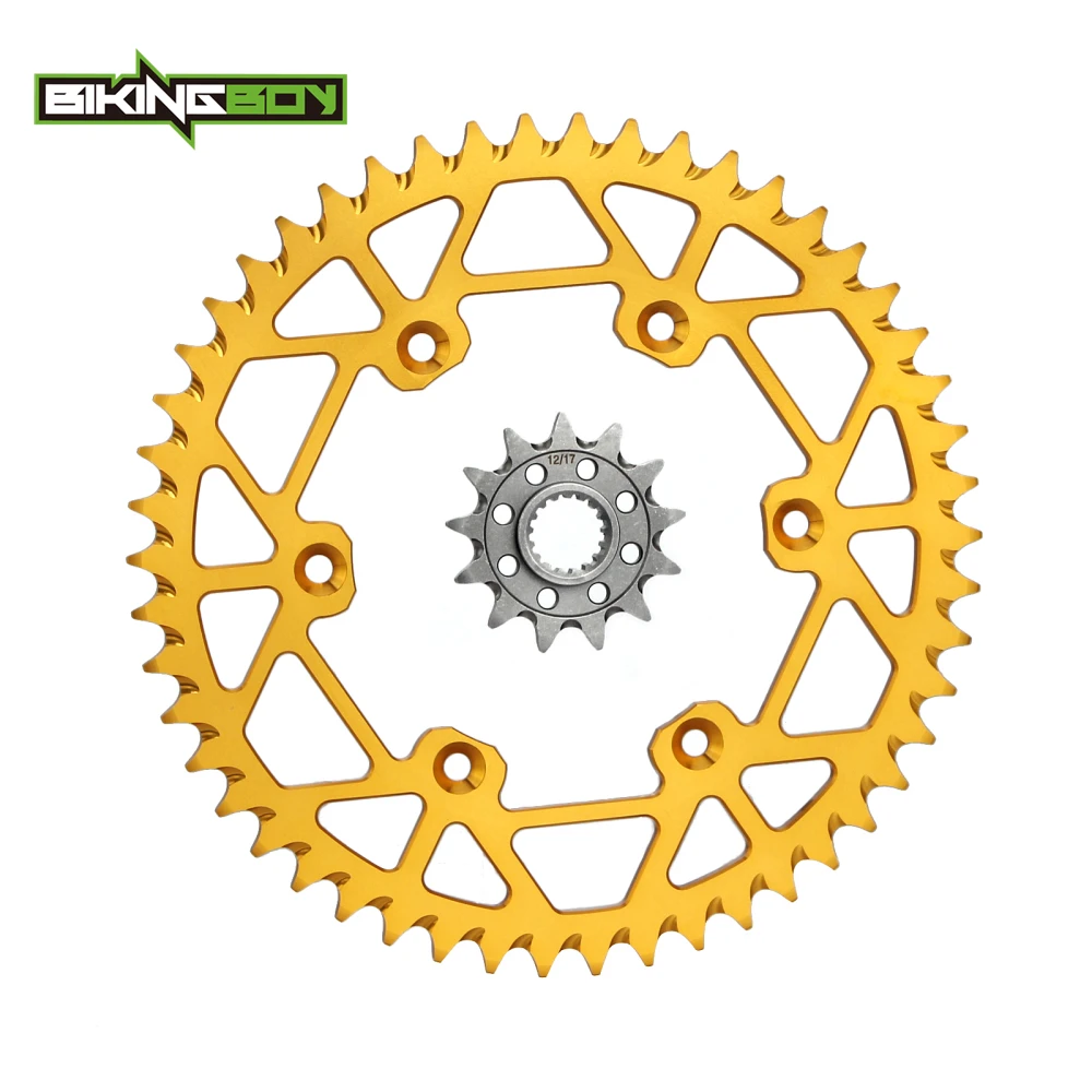 BIKINGBOY для Suzuki RMZ Φ 450 05 06 07 08 09 10 11 12 13 14 2015 2016 2017 передняя 13T Задняя 48T 49T 50T 51T 52T|sprocket