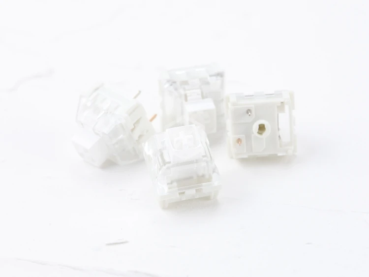 creme para teclado cristal da branco rgb interruptor para teclado mecânico mx