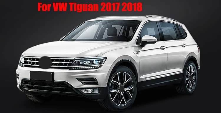 3 шт./компл. для VW Volkswagen Tiguan автомобиль из нержавеющей стали задняя дверь нижнюю часть рамки багажник заднего бампера C655