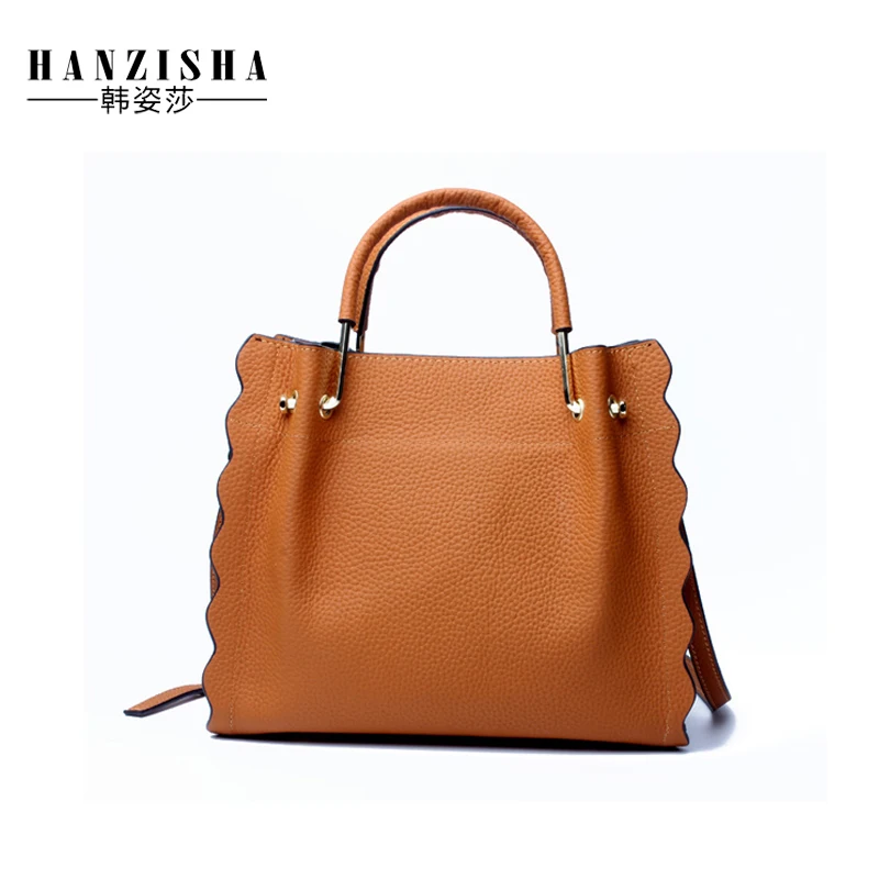 

2018 Fashion Designer Luxury Handbag Genuine Leather High handle Women Bag Soft Leather Brand Bag Women Handbag FemaleTote Bag