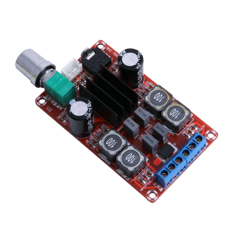 PA3116D2 2*50 Вт Цифровой Усилитель мощности доска класса D двухканальный стерео