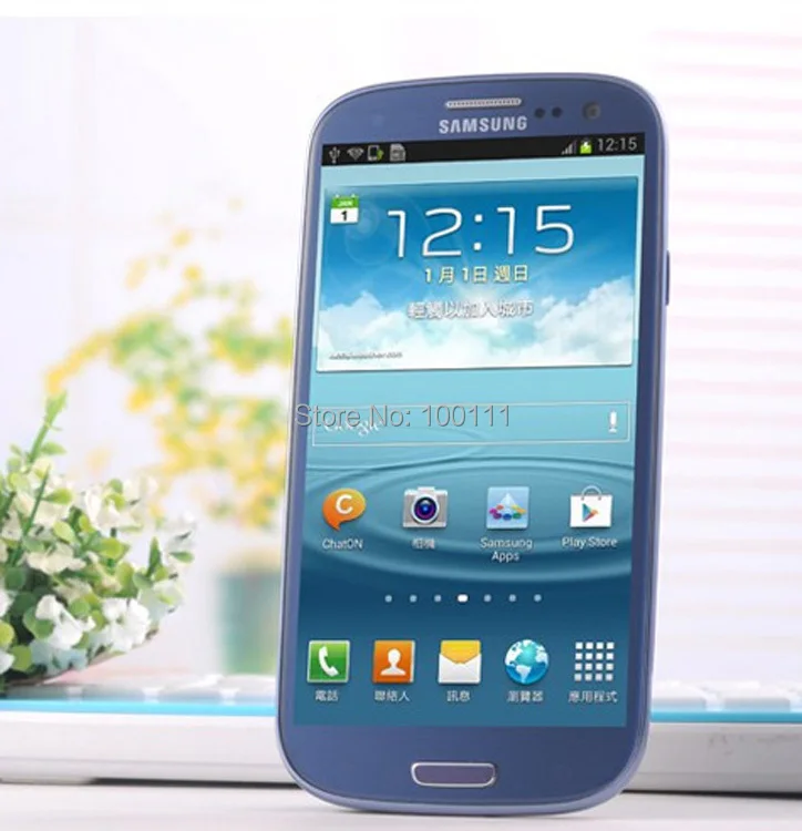 Разблокированный мобильный телефон samsung Galaxy S III S3 i9300 отремонтированный четырехъядерный 4," 8MP 16G rom/