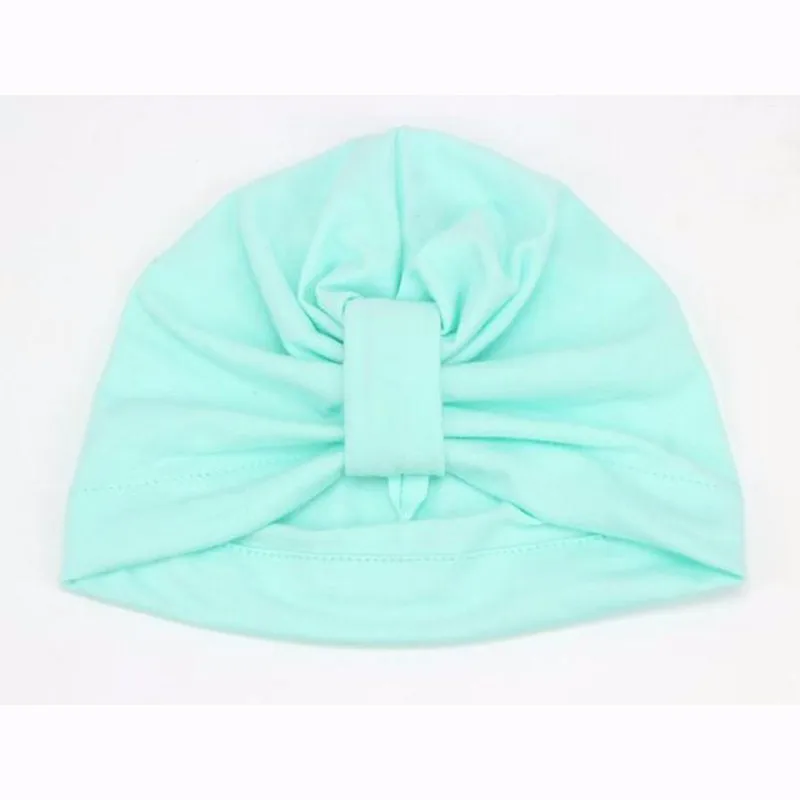 Cotton Hats Boy Girl Cap Knotted Bohemian Beanie Photography Props Soft Kids Bonnet Spring Autumn Baby Accessories Free Shipping (1)
