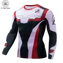 Мужская футболка Мстители 4 футболка символ бесконечности футболка 3D металлические топы с героями Марвел Капитан тройники модная одежда супергероя S-4XL