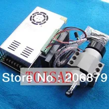 Новые 48V DC ER11 400 Вт мотор шпинделя+ 55 мм приспособление шпинделя+ мотор Драйвер+ 400W Питание