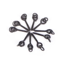 Peg держатель для кормовых гранул наживка остановка матовый черный терминал снасти Бойл шуруп для приманки для рыбалки на карпа, chod винт для Бойла с твердым кольцом Pop Up