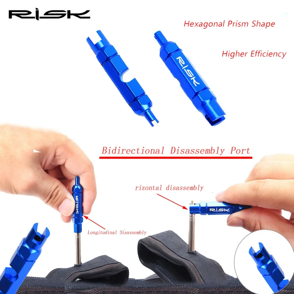 Многофункциональный велосипедный клапан Presta/Schrader, инструменты для разборки, сплав, MTB, дорожный велосипед, шиномонтажный клапан, расширительный стержень, инструмент для ремонта
