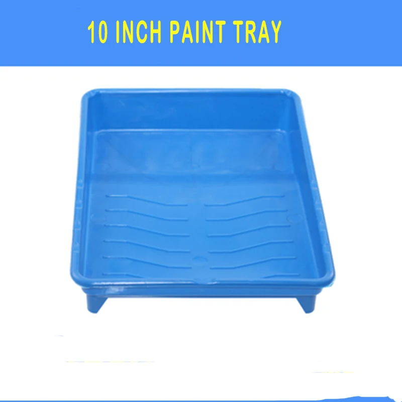 3PCS Paint Rollers Tray 10 Inch Painting Brushes Set Craft Paint Foam Rollers Water Wool Household Use Wall Decorative DIY Tools