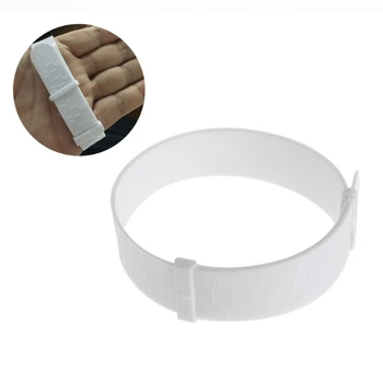 

Plastic Bangle Bracelet Hand Wrist Sizer Gauge Measure Ring Jewelry Measuring Tool