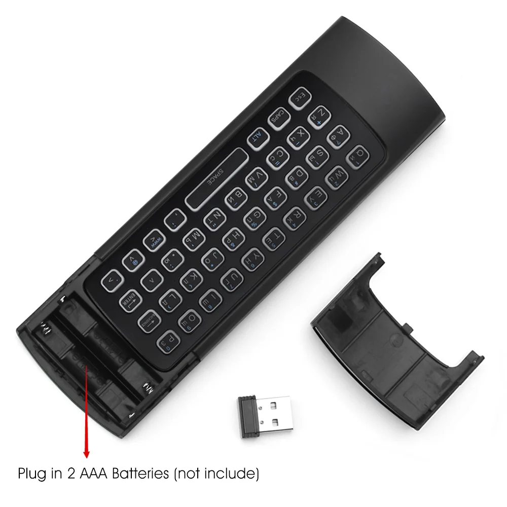 Пульт дистанционного управления MX3 Air Mouse с голосовым управлением и подсветкой 2 4