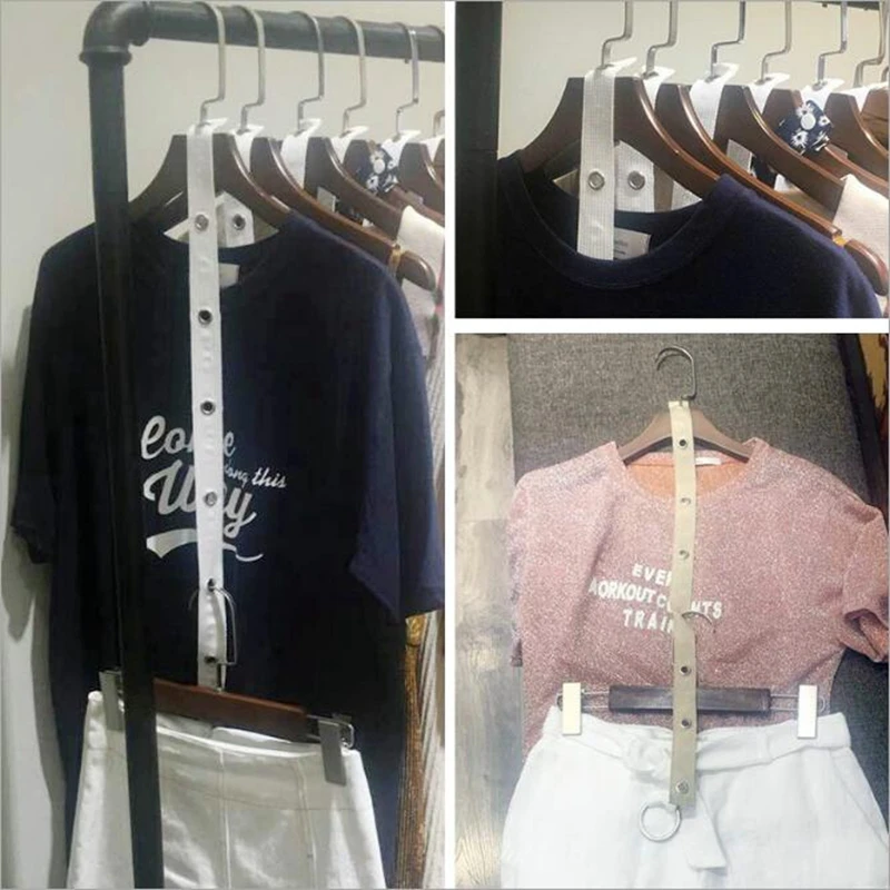 57cm Fabric Clothing link Hanger Connector Strips Hanger Grip