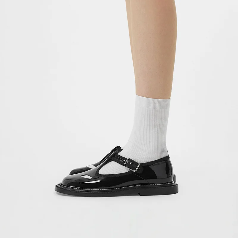 Роскошные брендовые дизайнерские женcкие сандалии; классическая британская школьная обувь с Т-образным ремешком; винтажная клетчатая кожа
