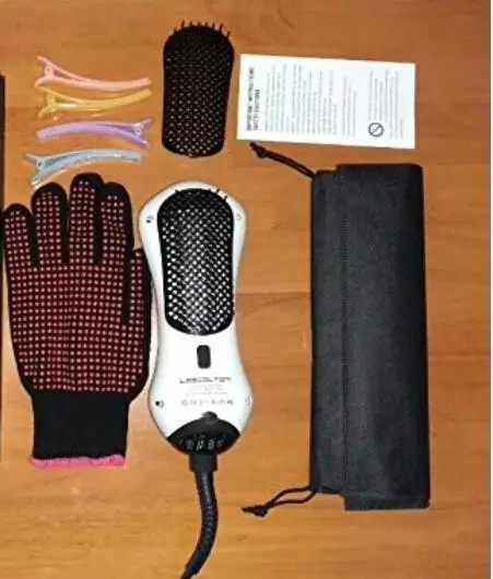 

Hot Air Comb, Infrared Mini One Step Hair Dryer Styler 2 in 1 Paddle Brush Negative Ion Generator Hair Straightener