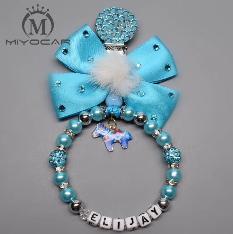 Personalised-any name set stunning blue bling pram charm/stroller toy Rattles bed toy rattle pacifier clip holder dummy clip Personalised-any name set stunning blue bling pram charm/stroller toy Rattles bed toy rattle pacifier clip holder dummy clip