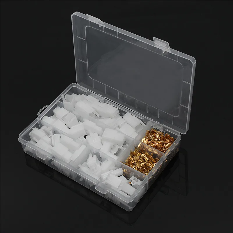 

40 Sets Autos Electrical 2.8 mm 2 3 4 6 Pin Wire Connector Terminal Connectors Durable Quality
