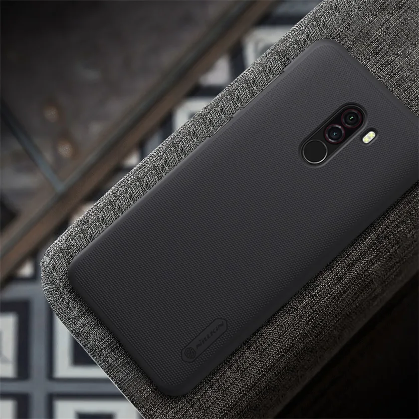 Для Xiaomi POCOPHONE F1 чехол Nillkin матовое PC матовый Твердый переплет для Xiaomi pocophone f1 Поко чехол для телефона