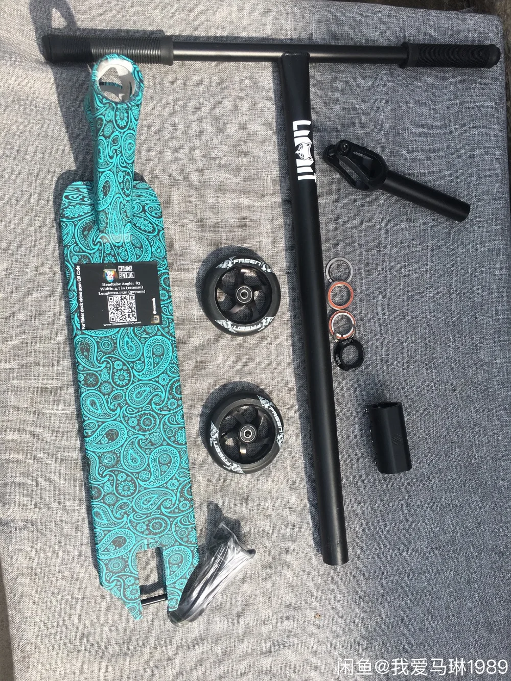 

blunt & fasen & limit bmx scooter,stunt scooter,kick scooters 110 wheels PU wheels free shipping