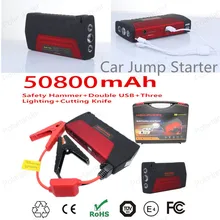 Car power bank 50800mAh Car JumpStarter Power Bank Mini Portable Emergency Battery Charger for Auto and Mobile Phone