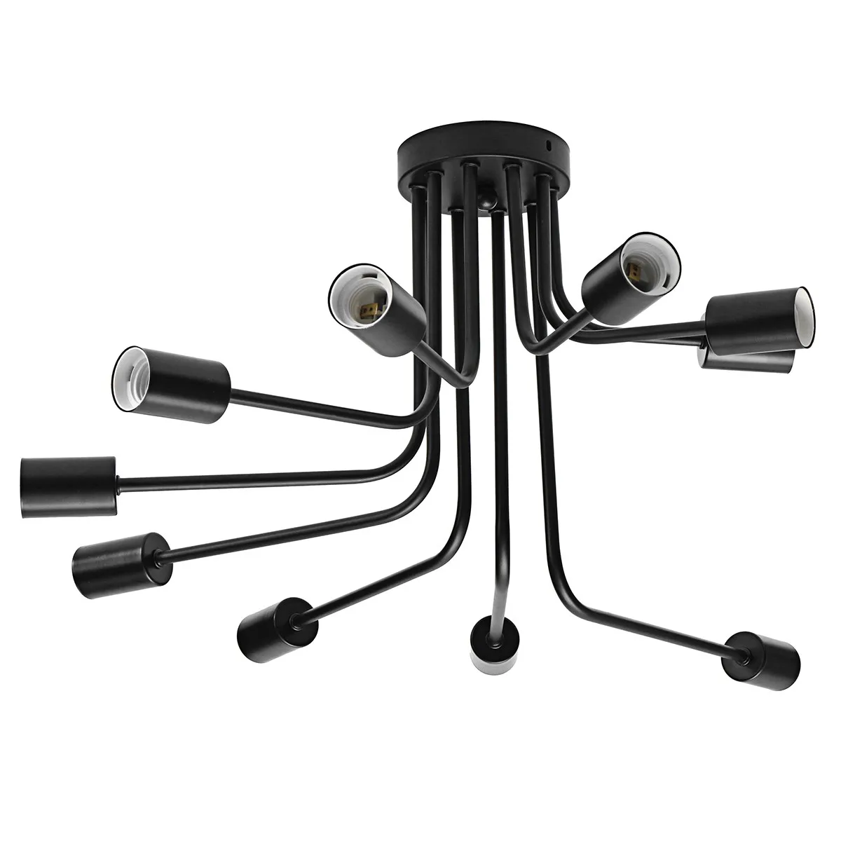 

Mising 10 Way Light Industrial Vintage Modern Ceiling Chandelier Light Lamp For Living Dinning Bed Room