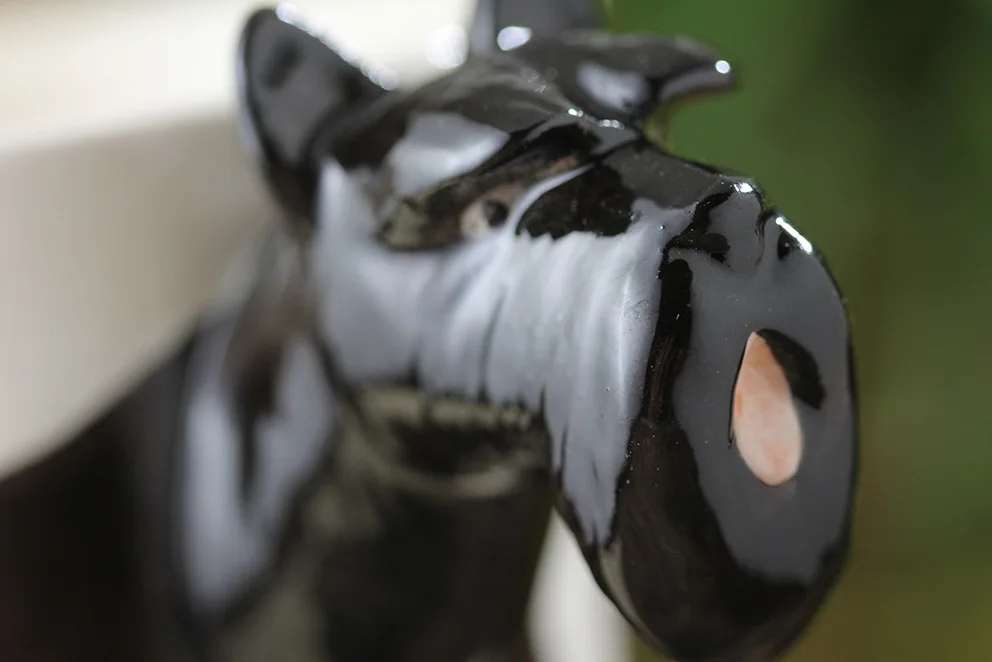300 мл черная шотландская терьер керамическая чашка 3D Мультяшные животные кружка смешная собака кофейная чашка Tazas De ceramic a Creativas